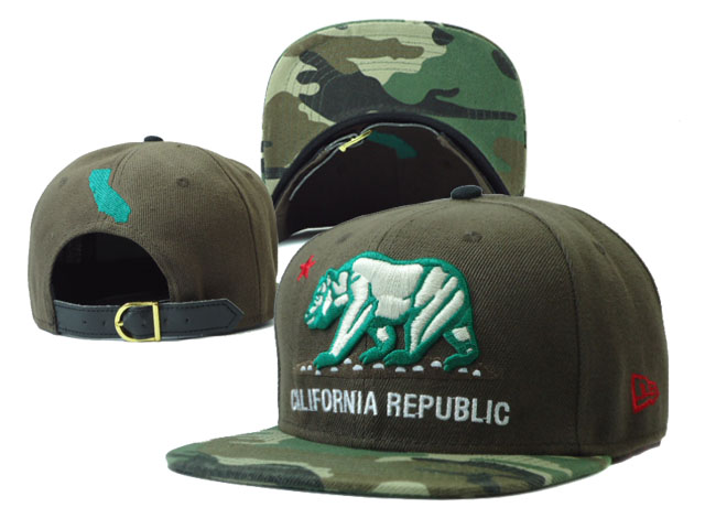 California Republic Strapback Hat #01